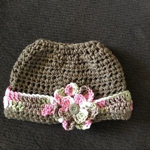 Handmade Messy Bun Beanie